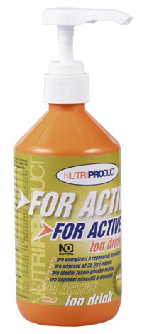 For active - ochranný nápoj s pumpičkou